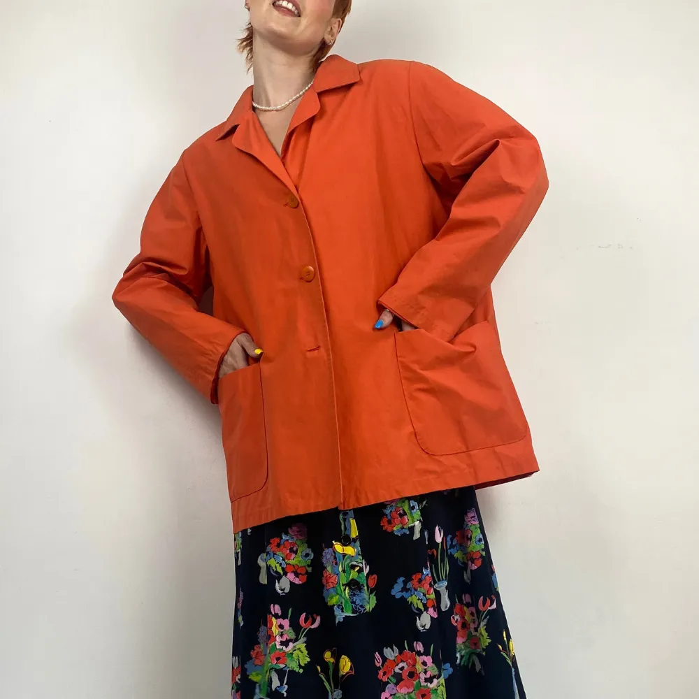 Orange Smart Coat - LARGE