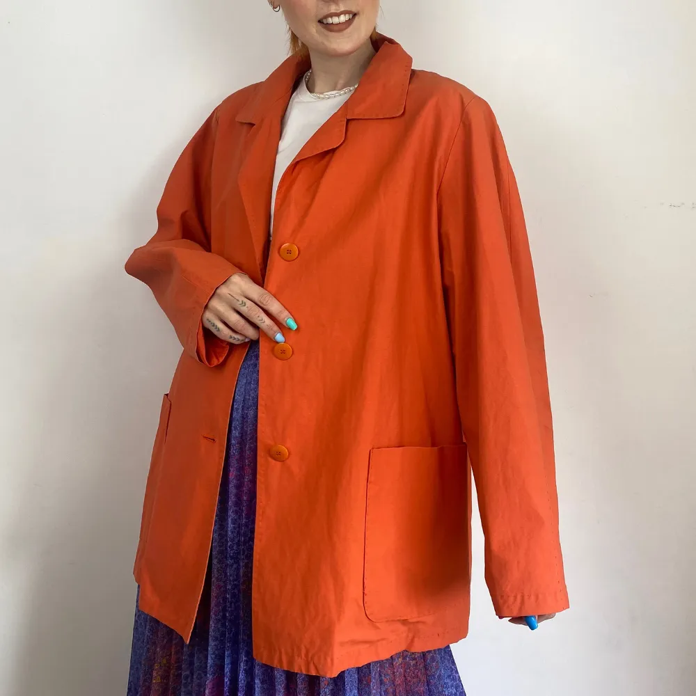 Orange Smart Coat - LARGE