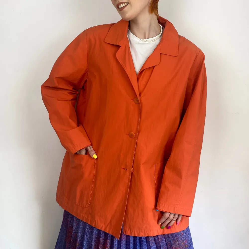 Orange Smart Coat - LARGE