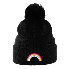 Pansexual Rainbow Beanie Hat