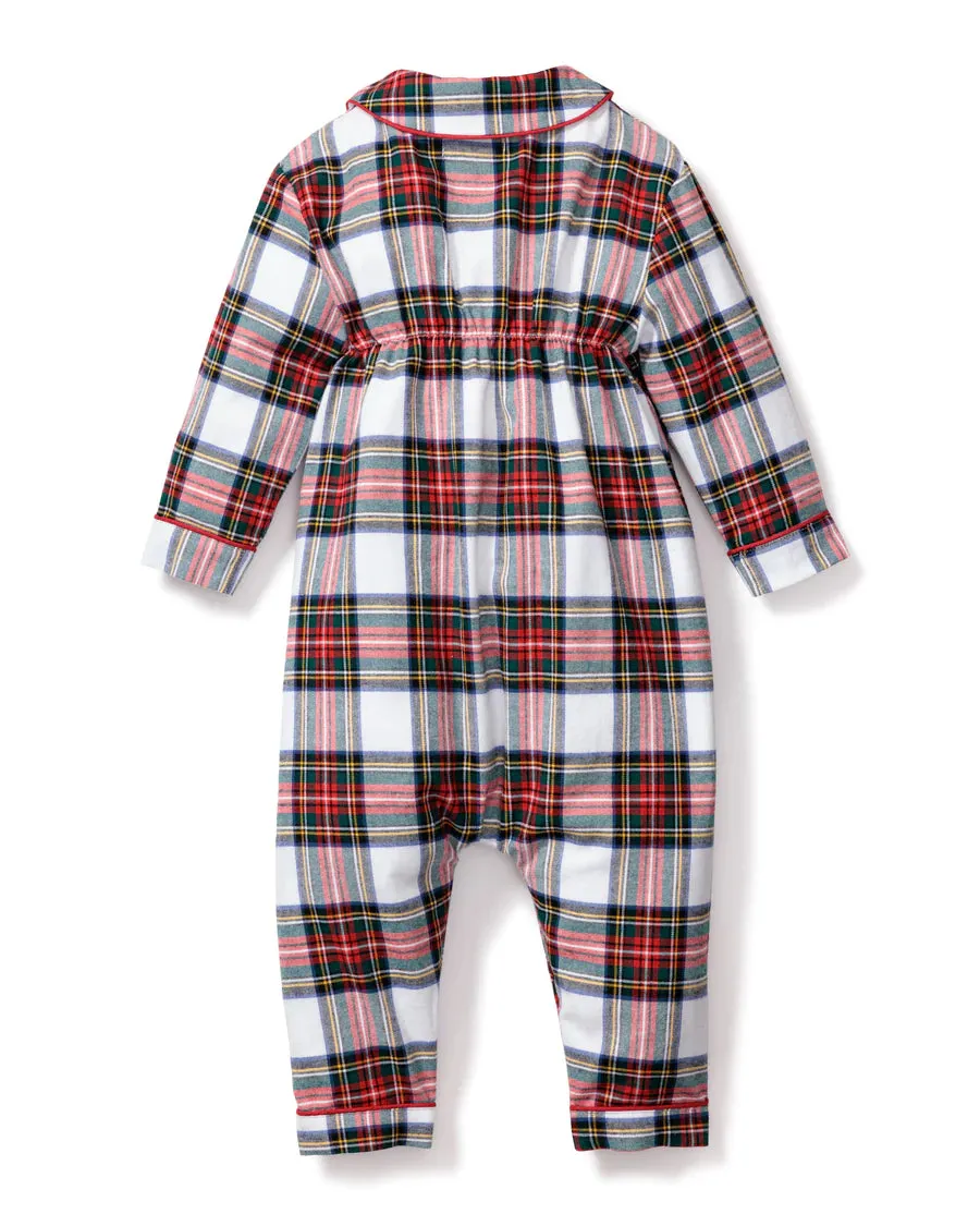 PETITE PLUME~ Baby Cambridge romper balmoral plaid