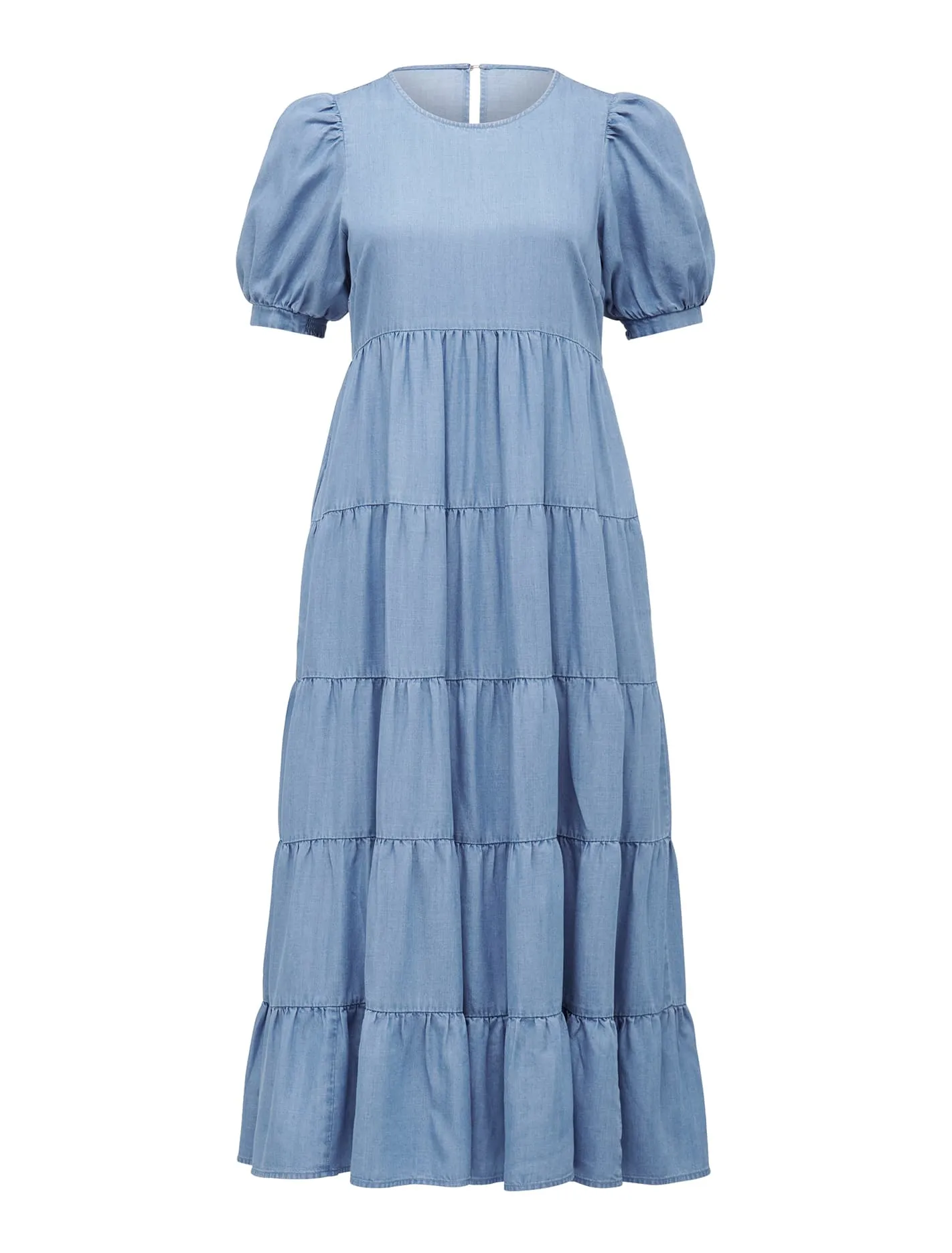 Pippa Denim Midi Smock Dress