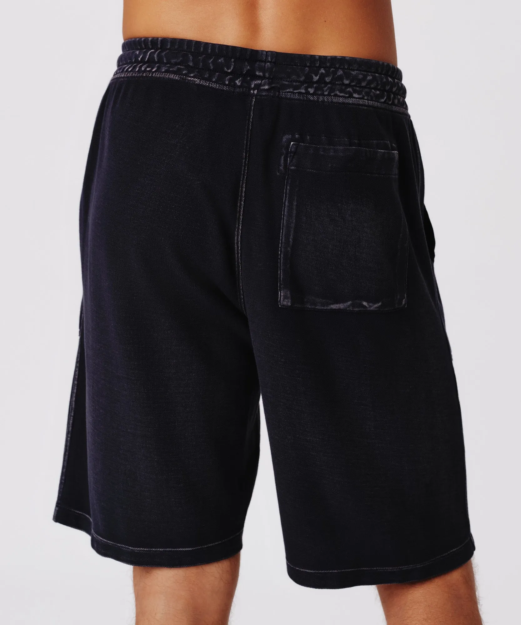 Pique with Wash Patch Pocket Short - Midnight