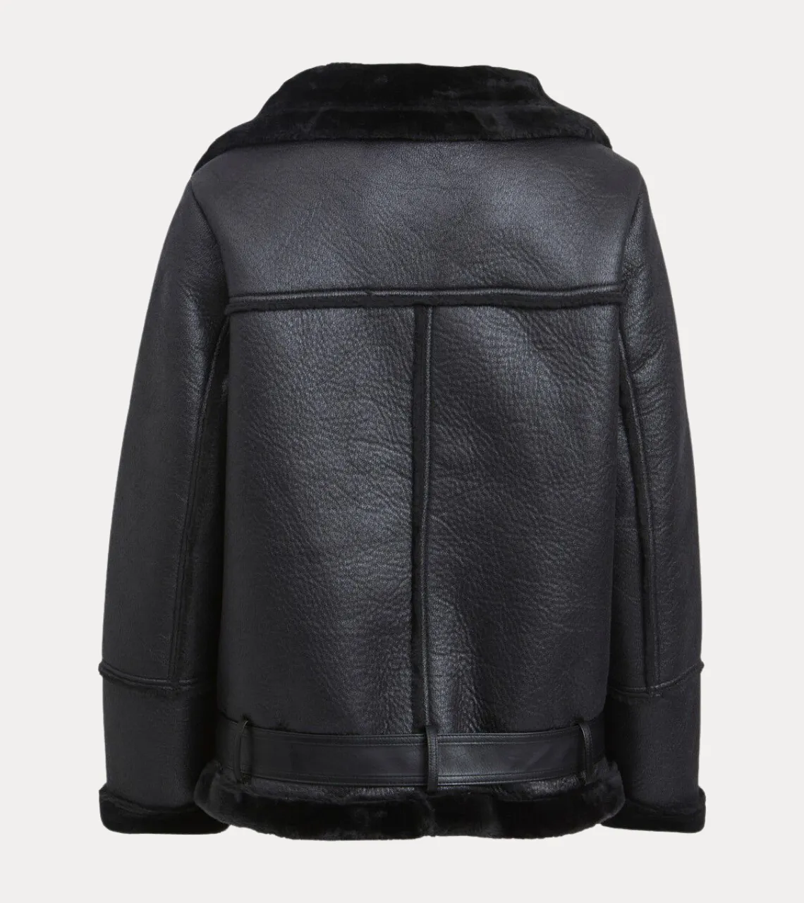 RAF Women's Shearling Leather Jacket