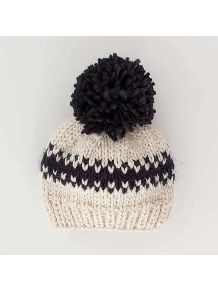 Rebel Natural Knit Beanie Hat