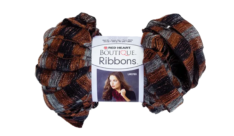 Red Heart Boutique Ribbons Yarn - Discontinued shades