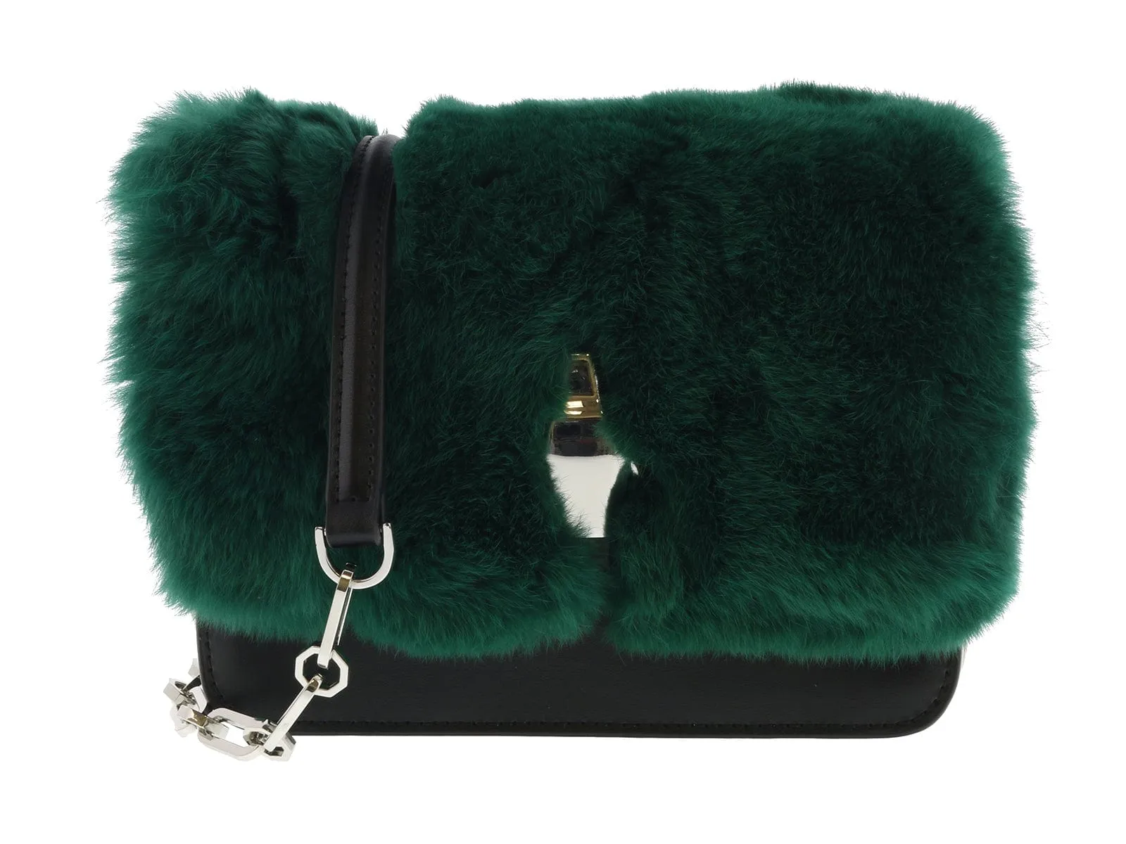 Roberto Cavalli HXLPG8 070 Green Shoulder Bag