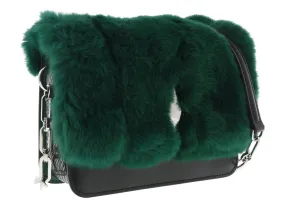 Roberto Cavalli HXLPG8 070 Green Shoulder Bag
