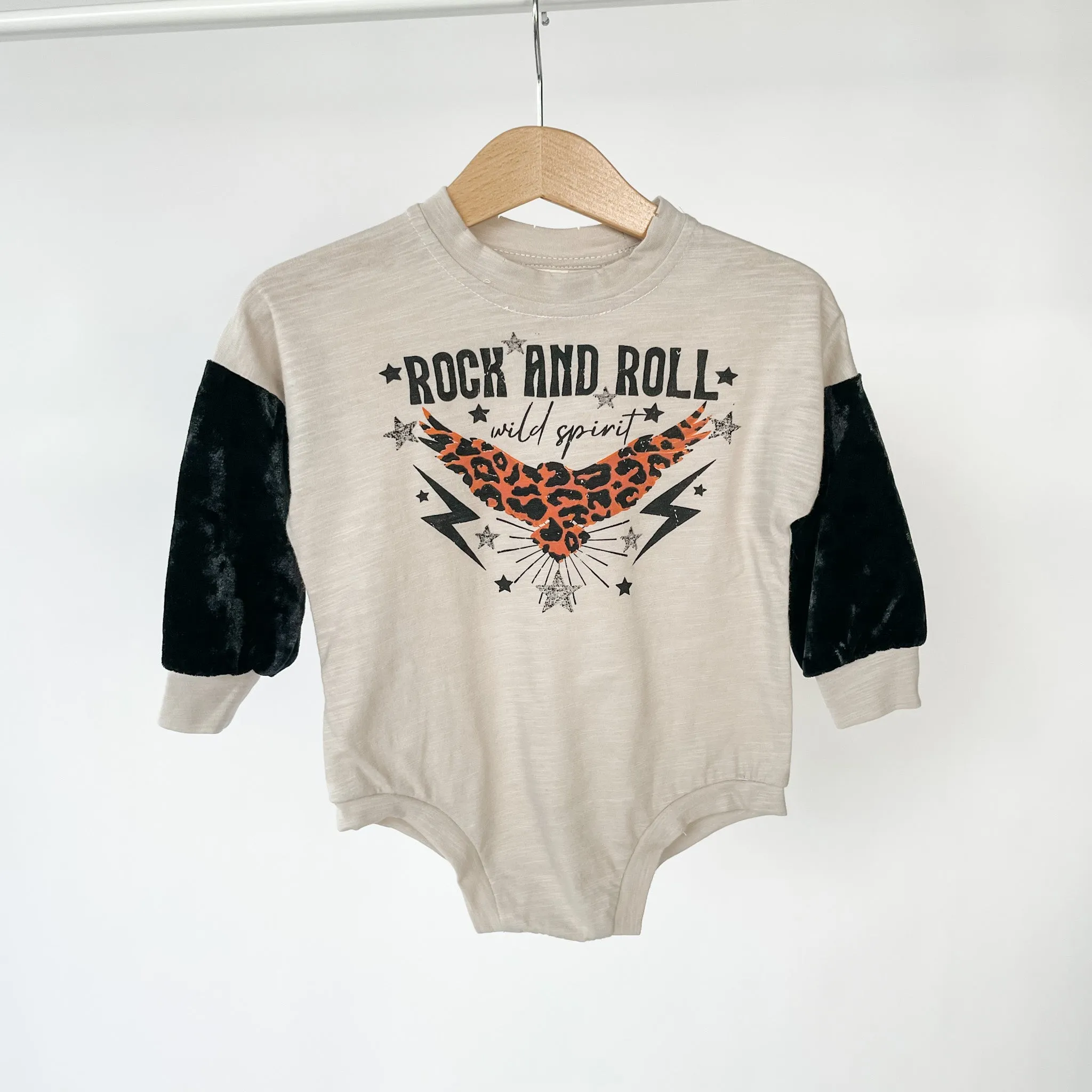 Rock and Roll Graphic Romper