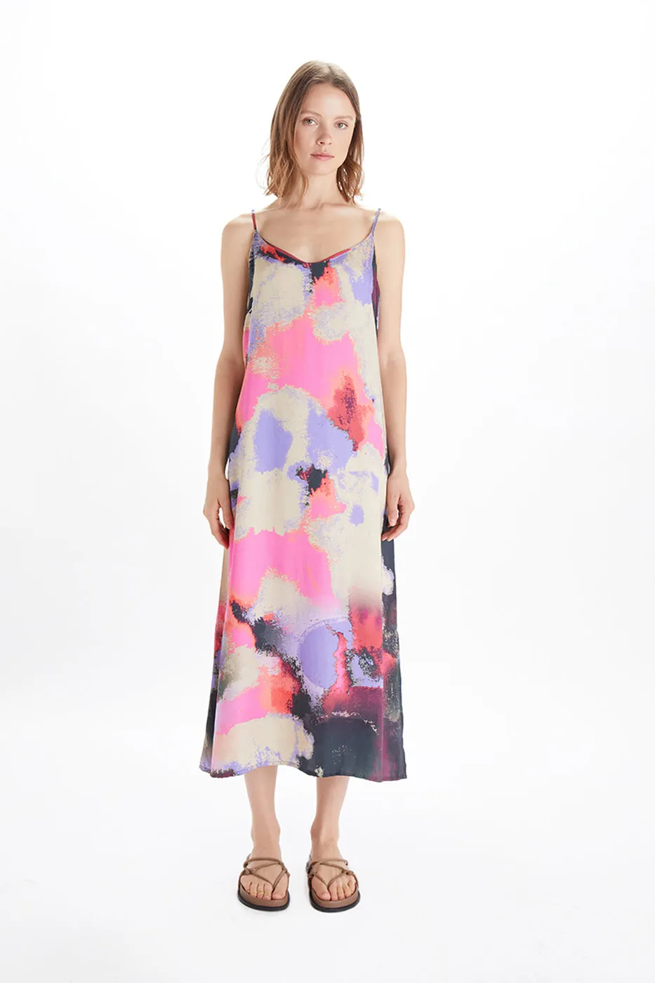 Sammie Midi Dress Gem Print