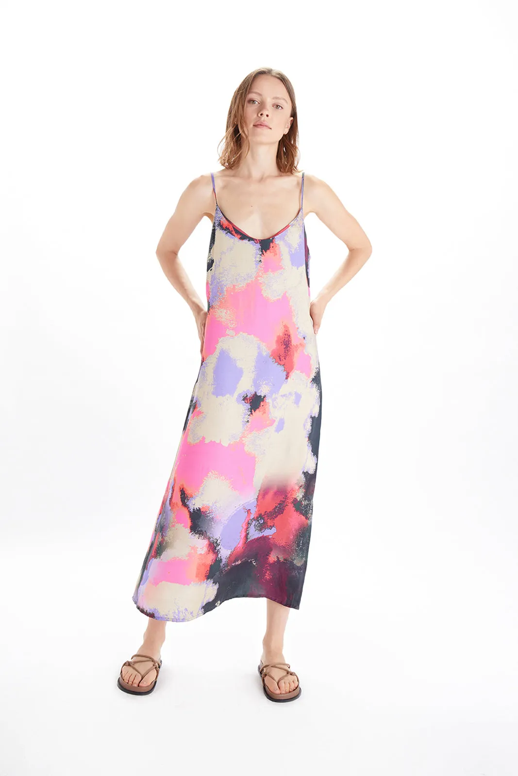 Sammie Midi Dress Gem Print