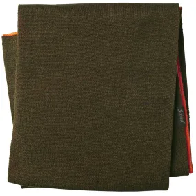 SEELAND Ian Reversible Scarf - Hi-vis Orange / Pine Green