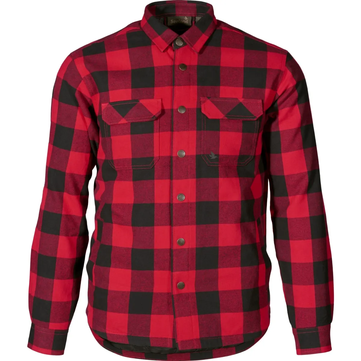 Seeland Men&#x27;s Canada Shirt Red Check | Buy Seeland Men&#x27;s Canada Shirt Red Check here | Outnorth