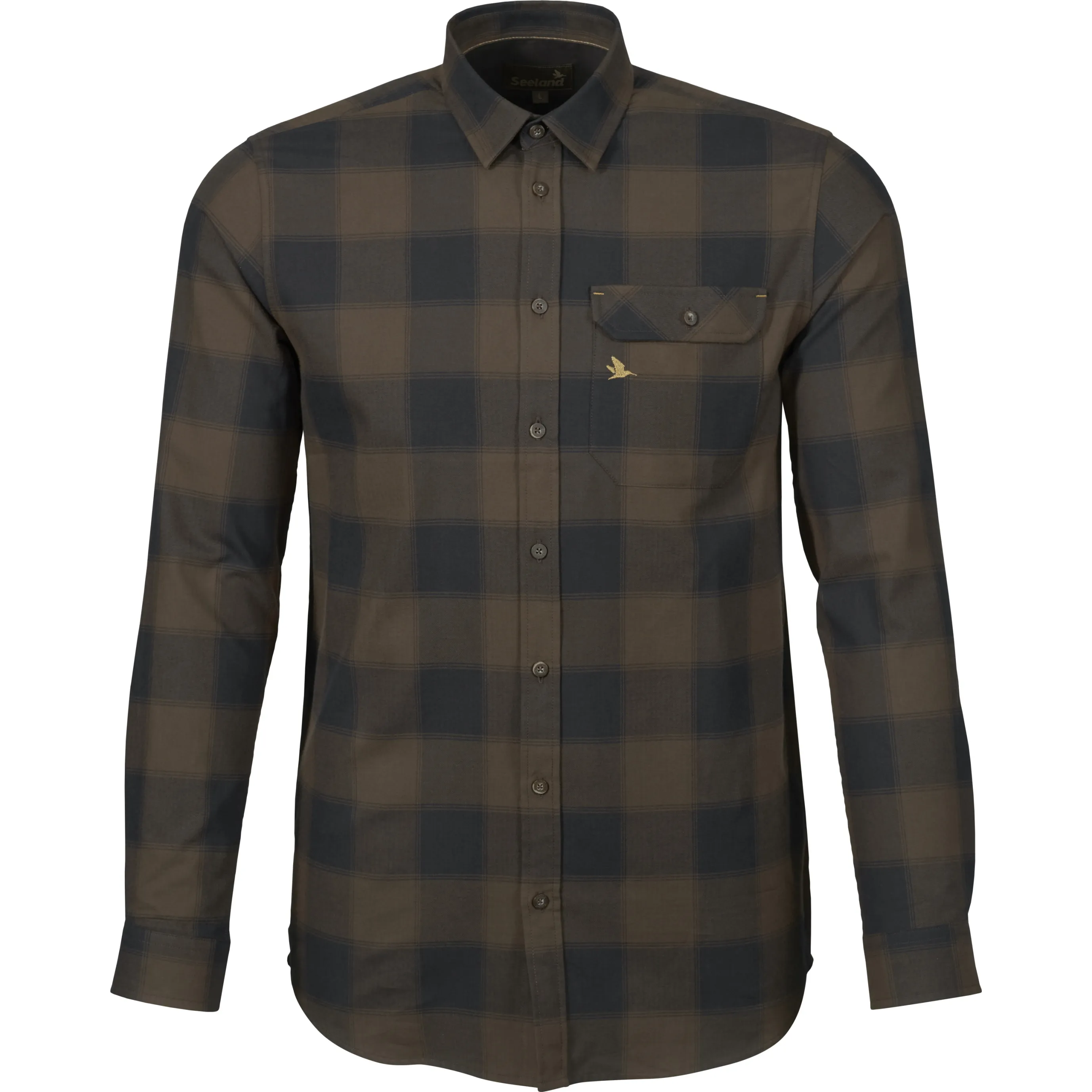 Seeland Men&#x27;s Highseat Shirt Hunter Brown | Buy Seeland Men&#x27;s Highseat Shirt Hunter Brown here | Outnorth