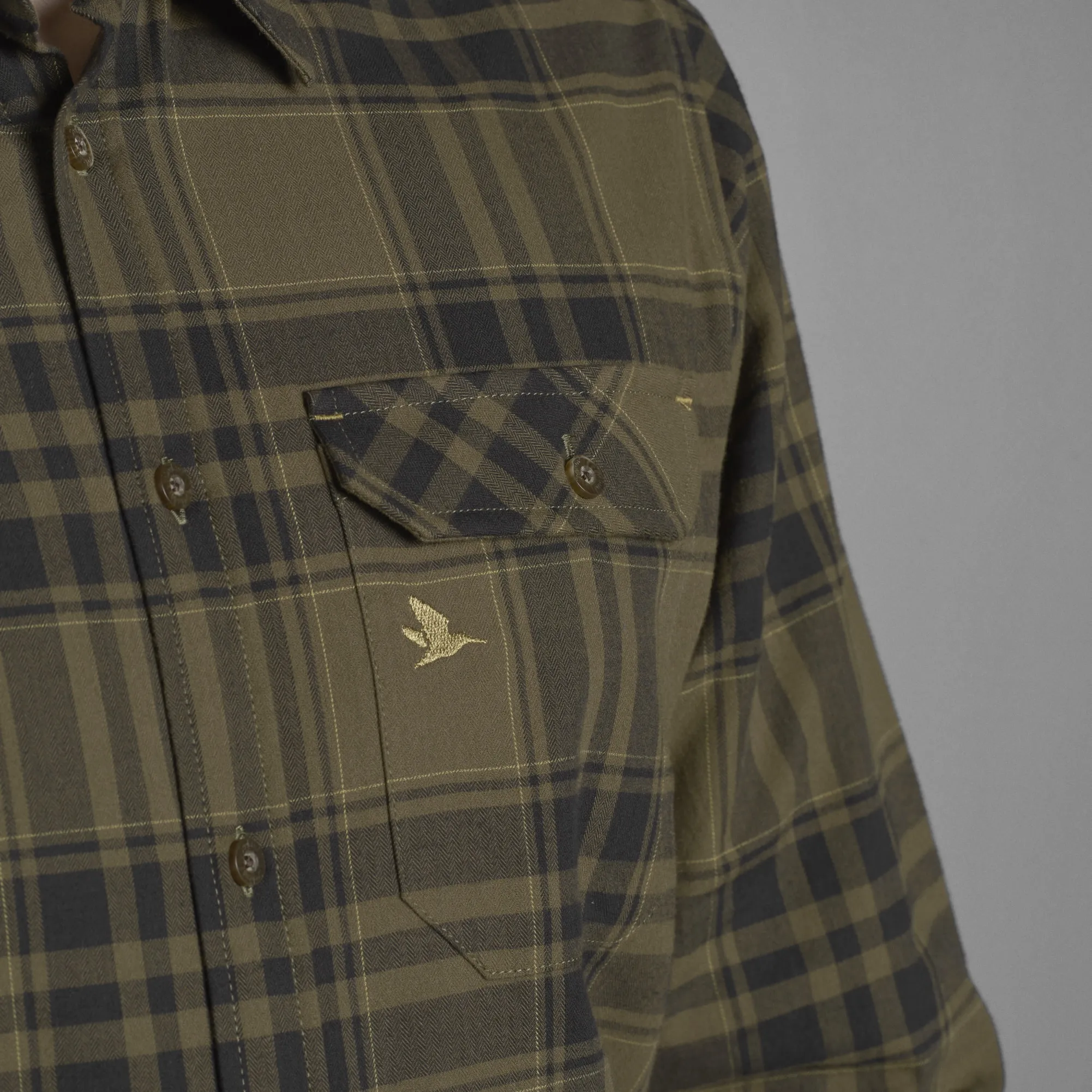 Seeland Men&#x27;s Highseat Shirt Hunter Green | Buy Seeland Men&#x27;s Highseat Shirt Hunter Green here | Outnorth