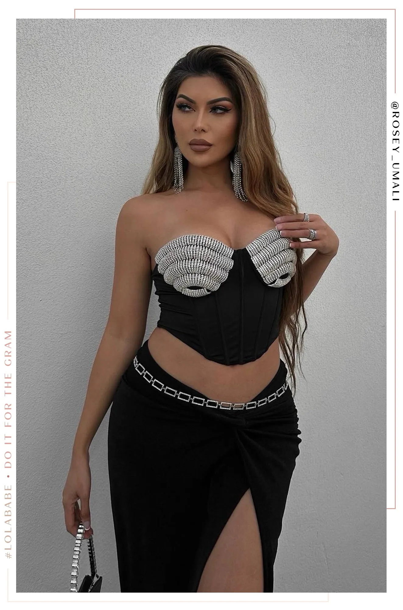 Showstopper Strapless Top - Black