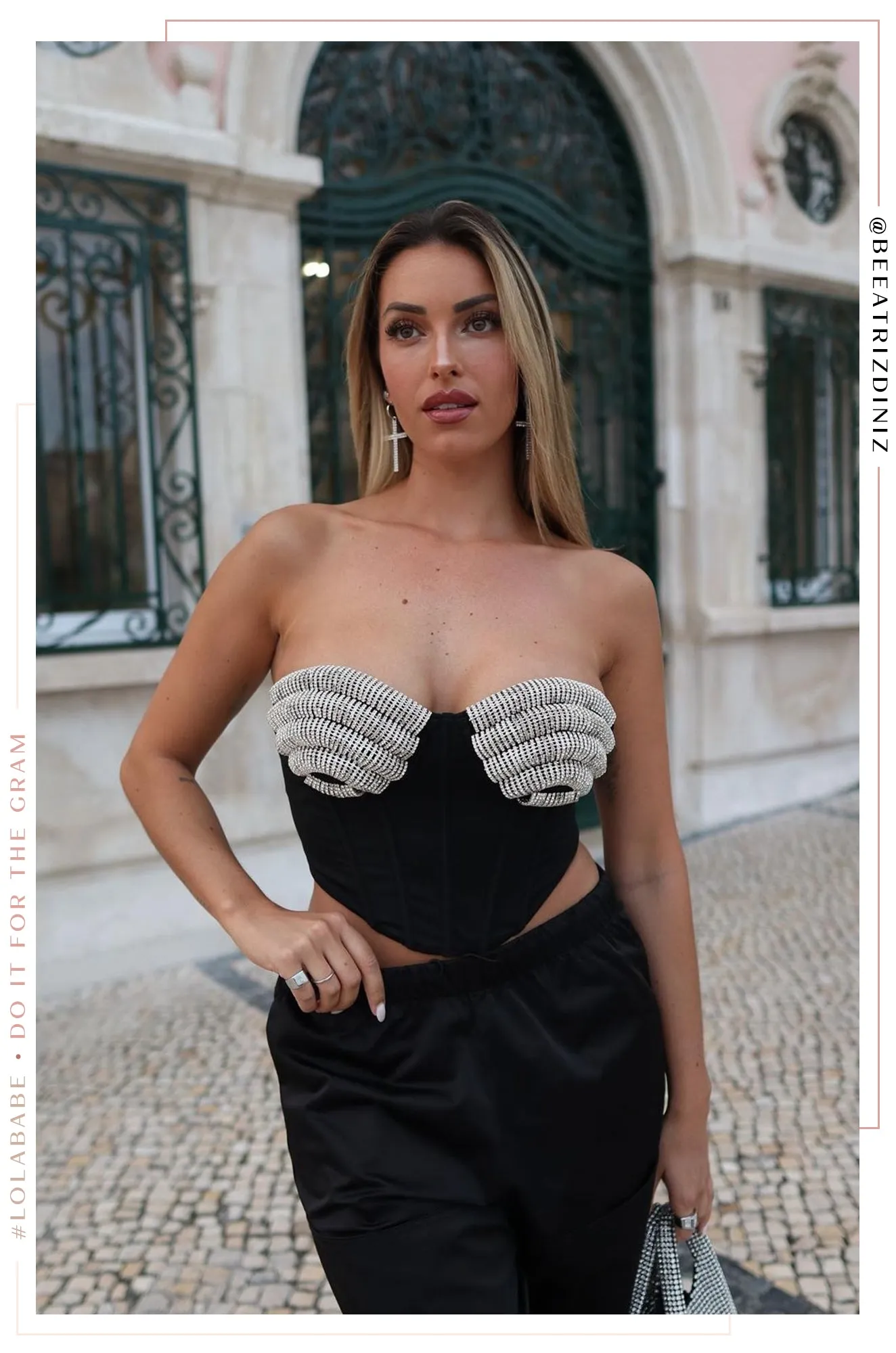 Showstopper Strapless Top - Black
