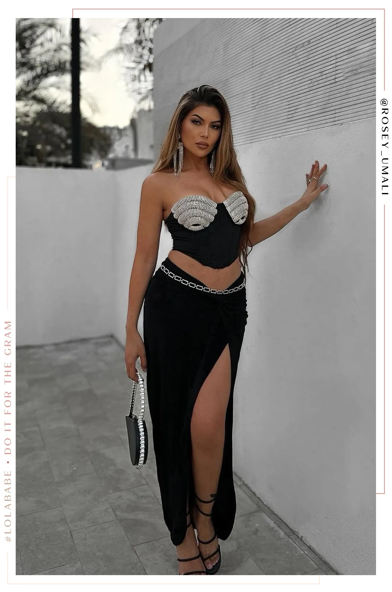 Showstopper Strapless Top - Black