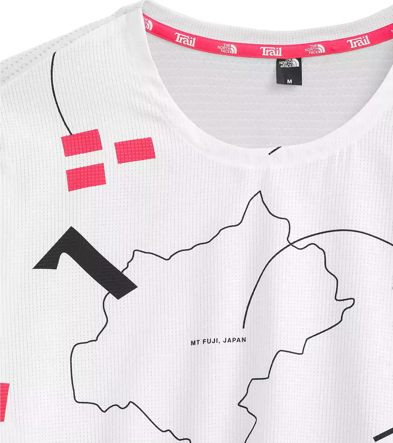 The North Face Men&#x27;s Printed Sunriser Short Sleeve Shirt Tnf White Trail Marker Print | Buy The North Face Men&#x27;s Printed Sunriser Short Sleeve Shirt Tnf White Trail Marker Print here | Outnorth