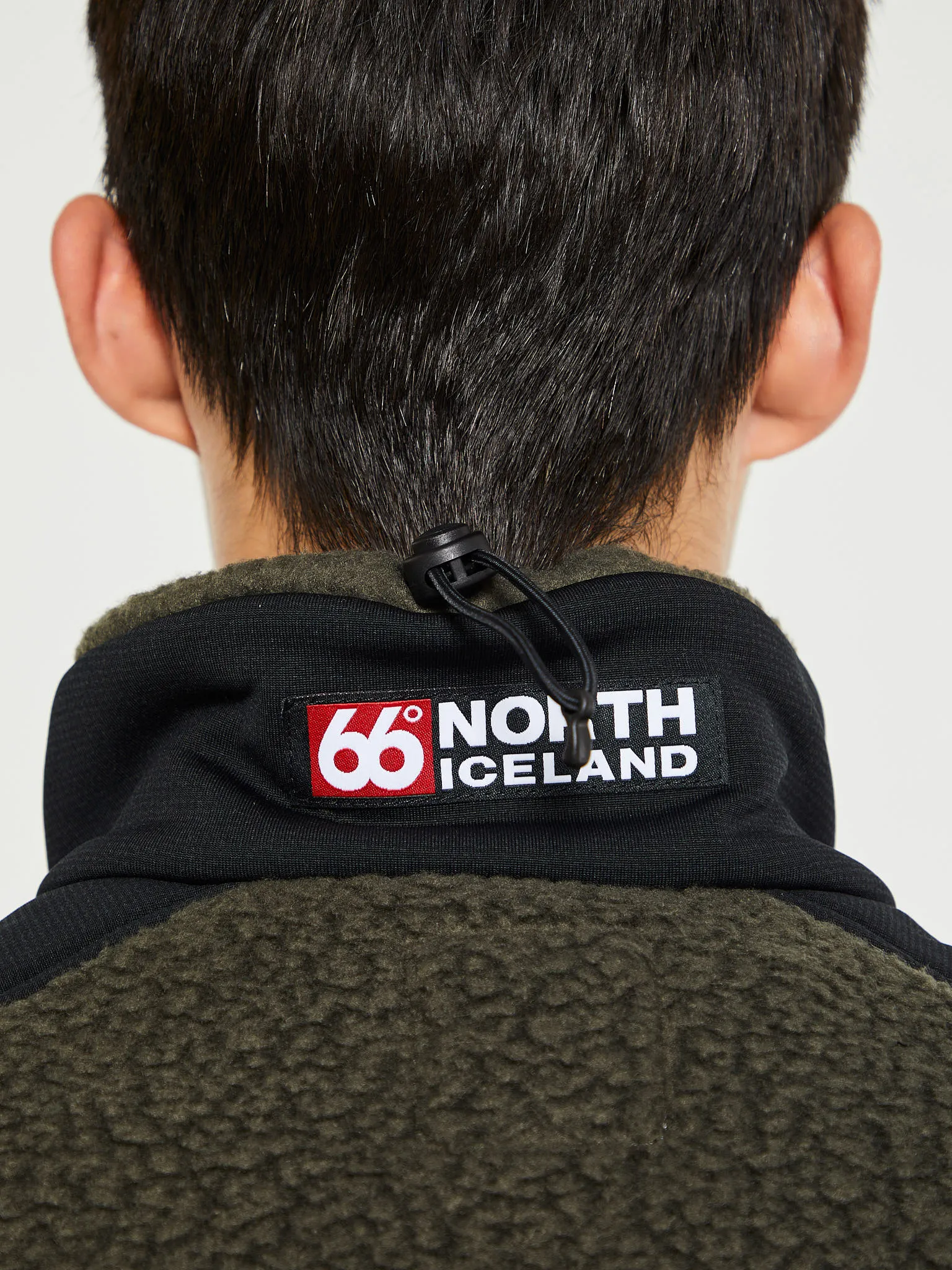 Tindur Technical Shearling Jacket in Peat
