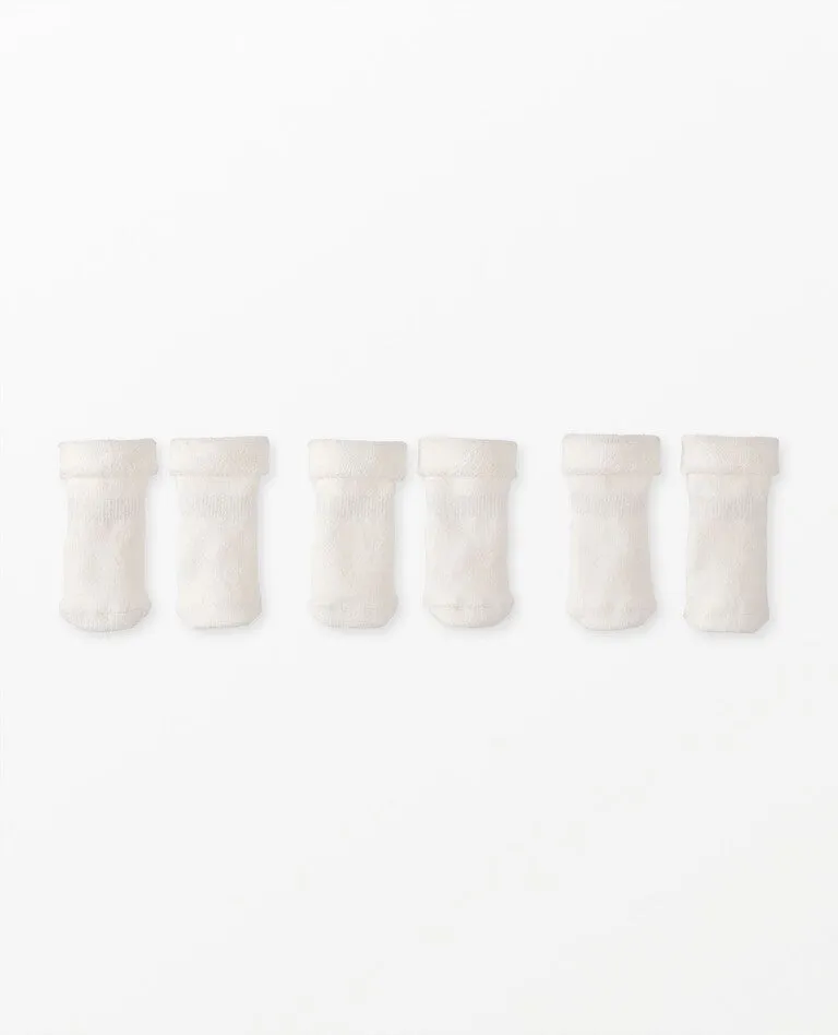 White Baby Socks