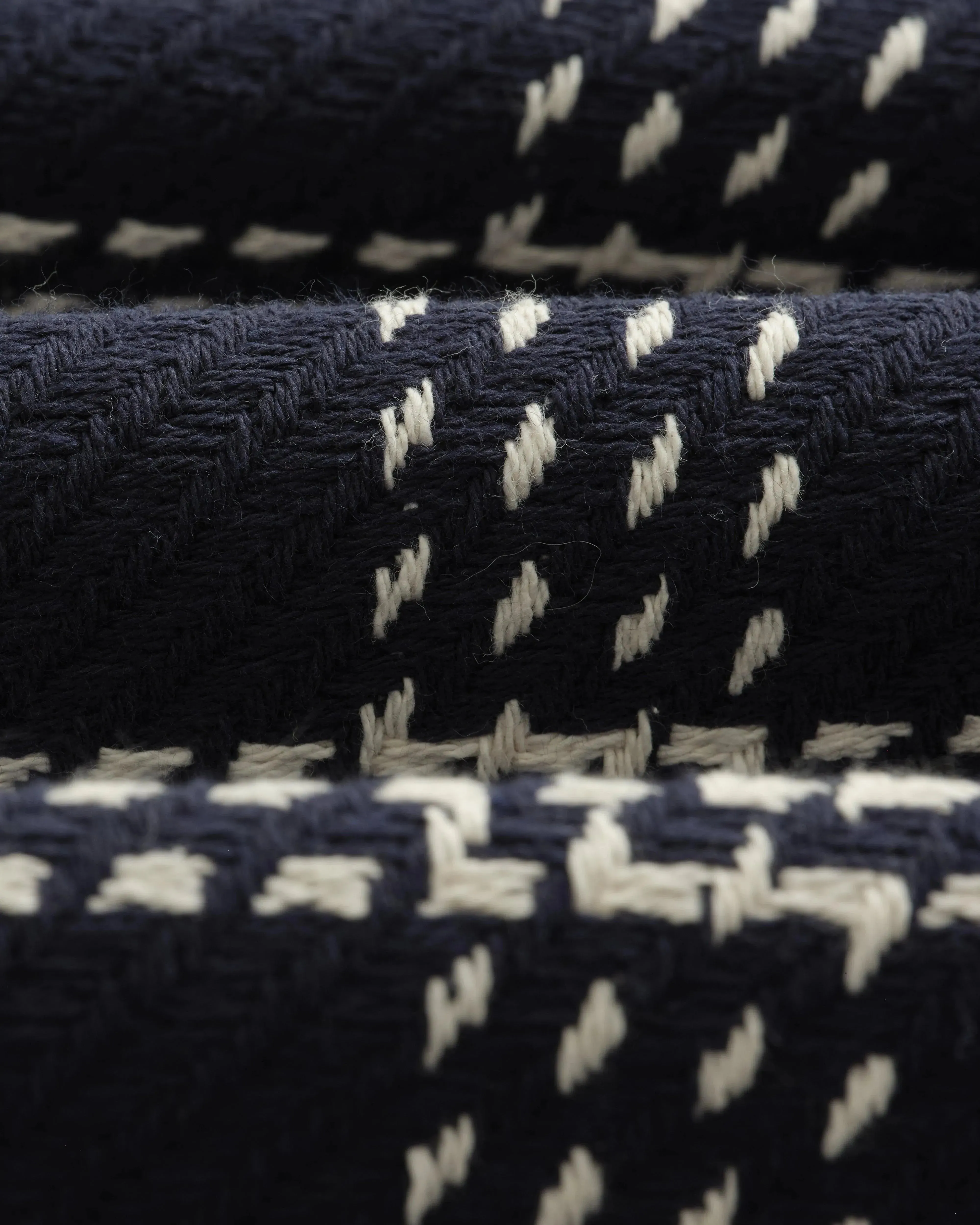 Whiting Overshirt - Navy Lattice Check
