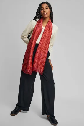 Wife Scarf Baby Alpaca Color Fucsia