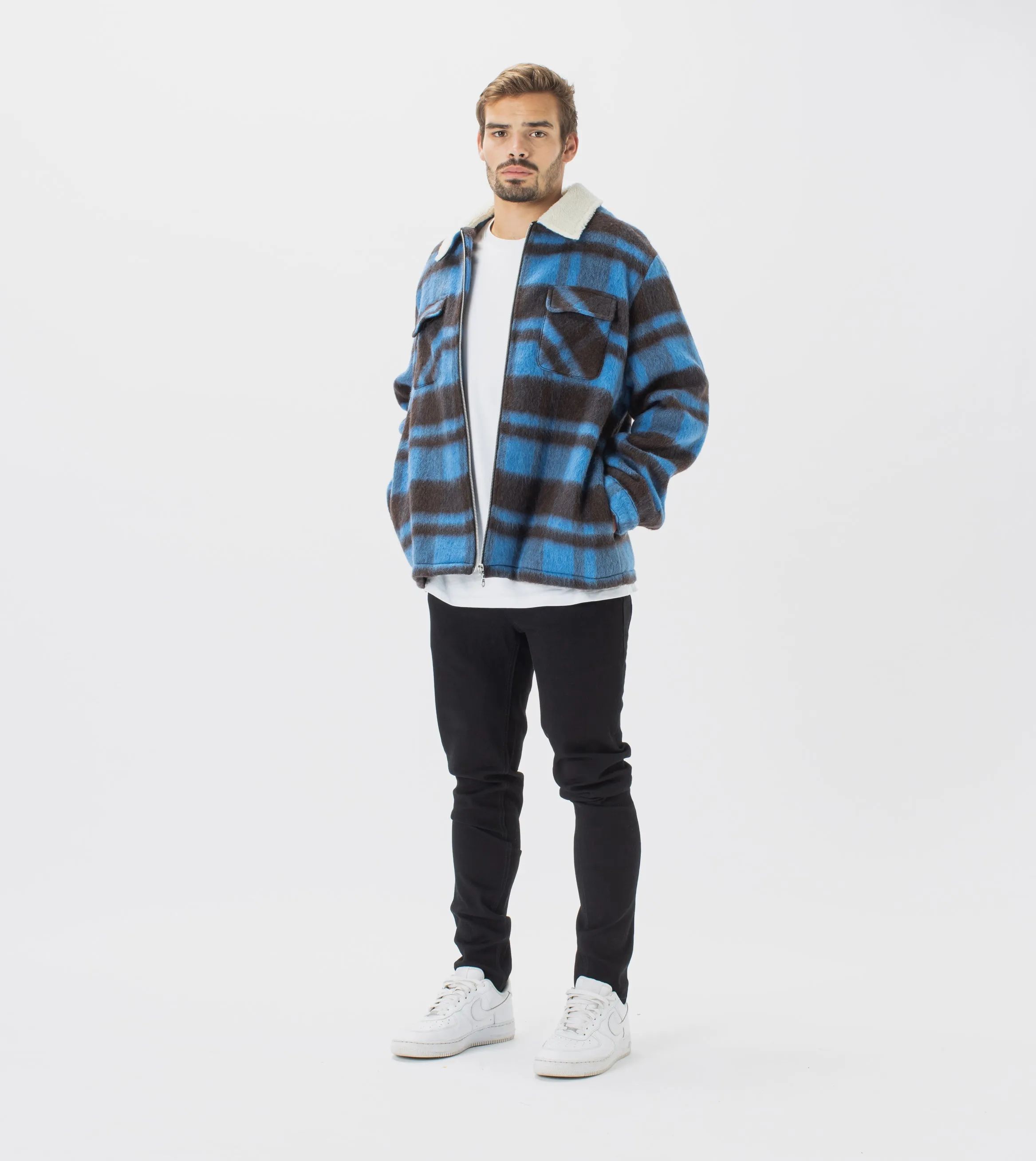 Work Jacket Cyan/Black