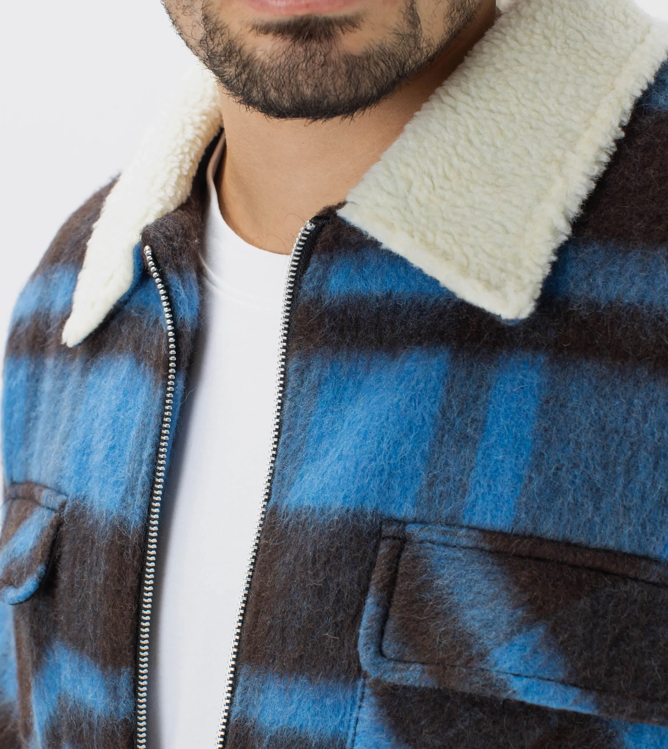 Work Jacket Cyan/Black