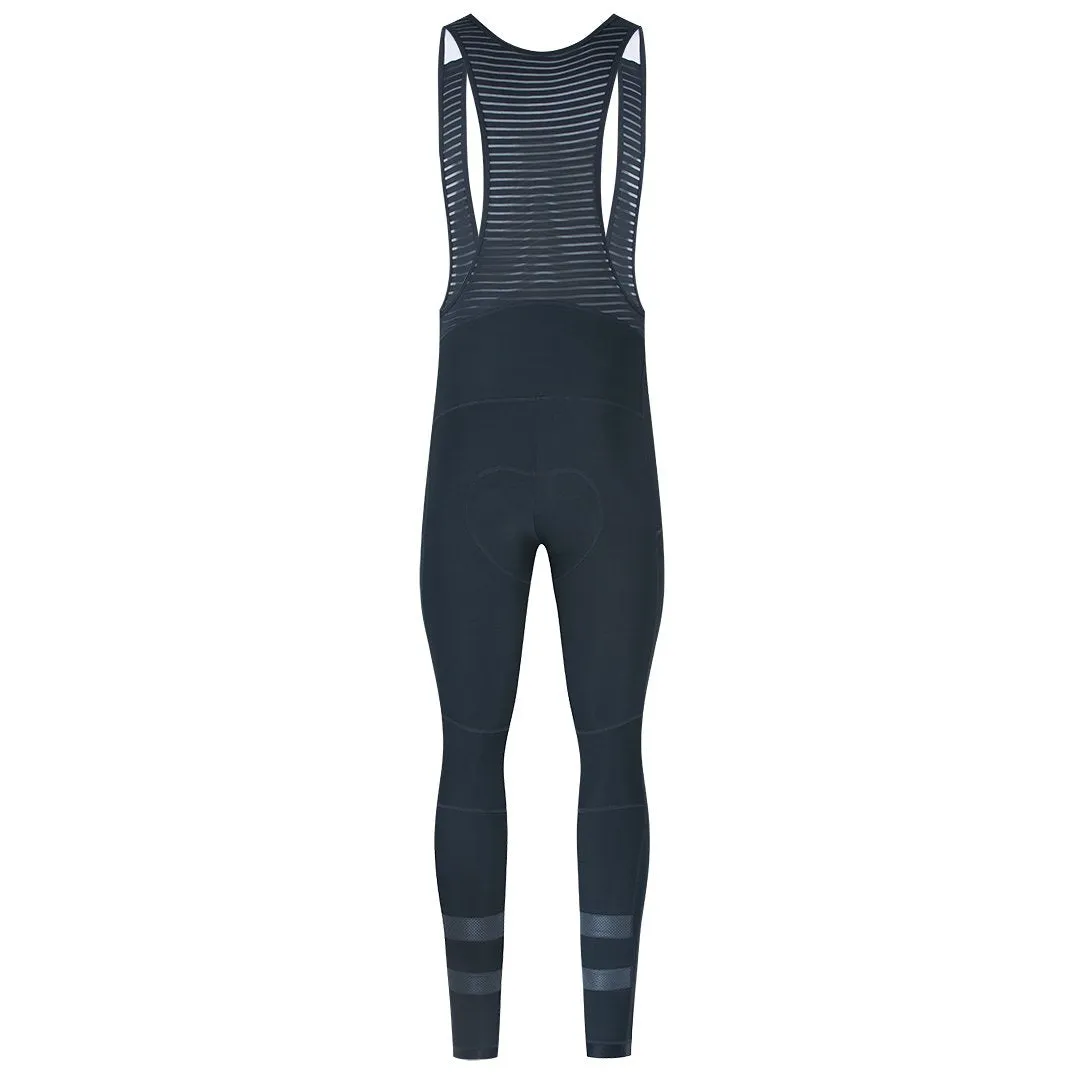 YKYW Men's Pro Tight Cycling Bib Long Pants 8H Ride Winter 10-20℃ Tights Warm Thermal Fleece Upgraded Italy Double Arrow Cushion